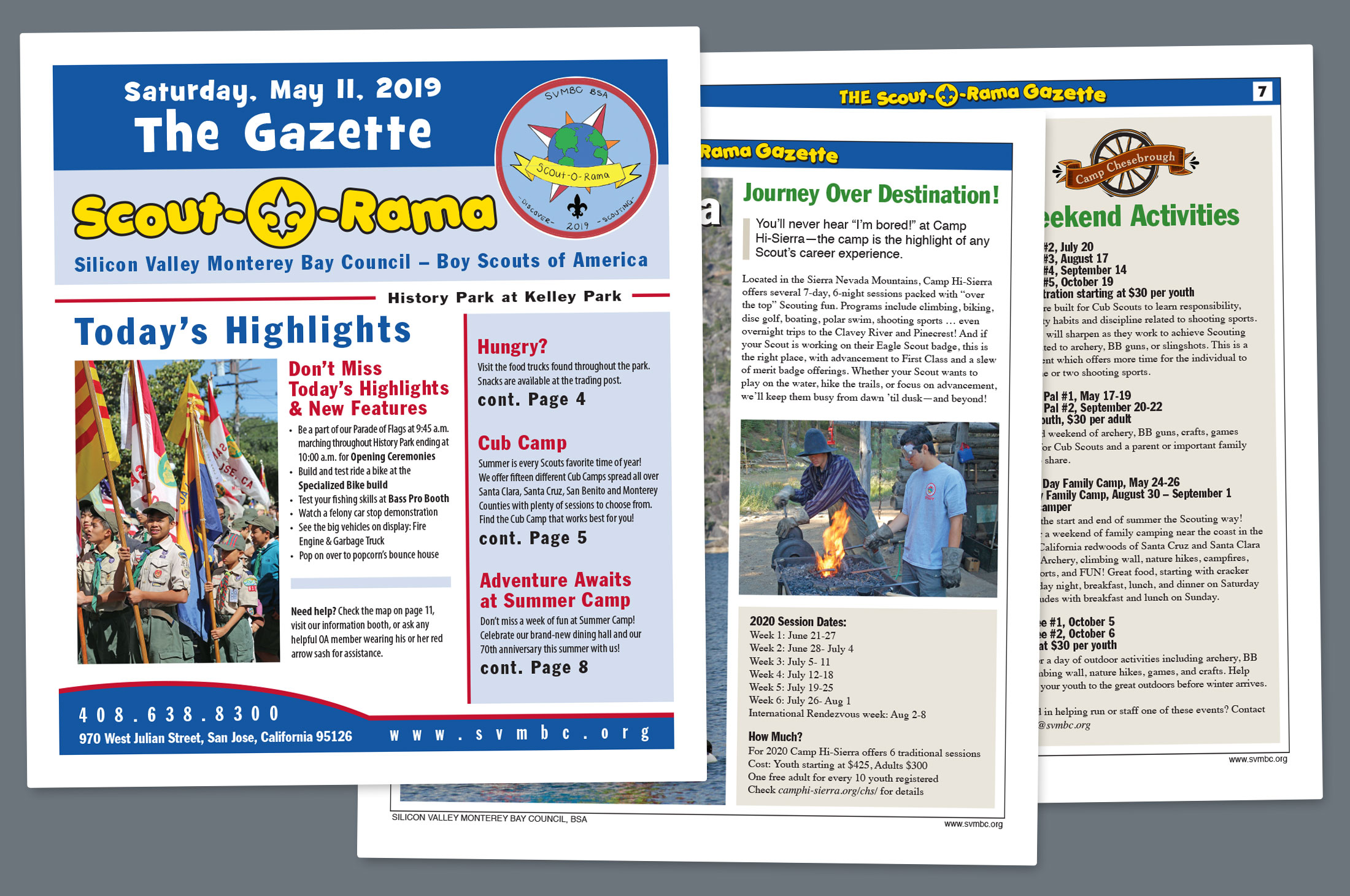 Scout-o-Rama newspaper